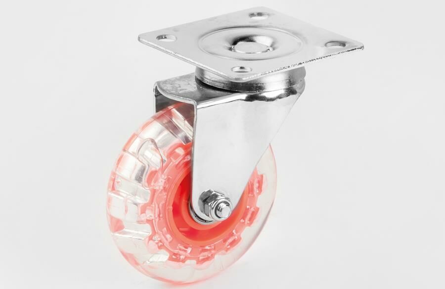 HTS Teker 371 Şeffaf Mak. Tablalı Kırmızı 75*25 mm