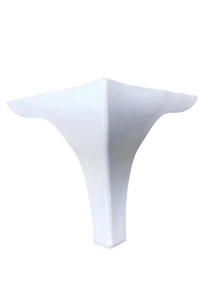 Mobilya Ayağı Zühre Ayak 14 cm Beyaz Mesir