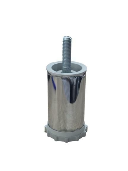 Metal Ayak Civatalı 12 cm 42 mm Krom