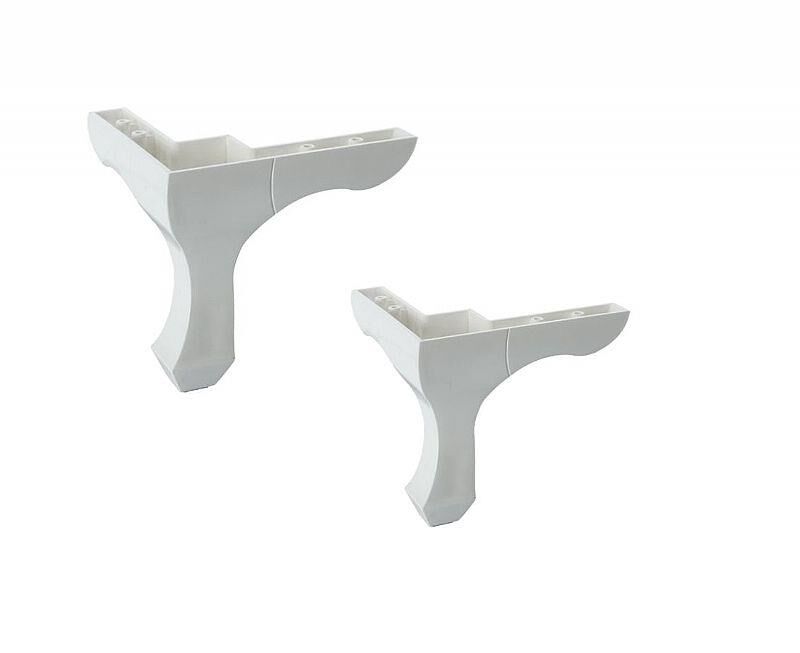 Mobilya Ayağı Lükens Ayak 14 cm Beyaz