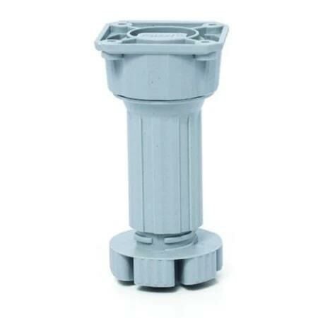 Plastik Baza Ayağı 10-15 cm Ayarlı GRİ