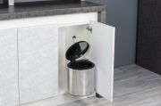 Starax Çöp Kovası 10 lt.Pasl.Çelik S-2251-SS