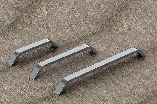 Profesyonel 620-K104 CP 224 mm Krom Kulp