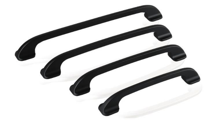 Ventus 2380.224 mm.Mat Siyah Kulp
