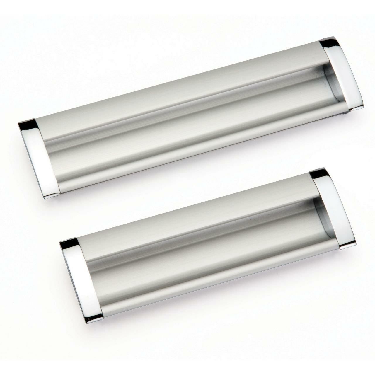 Özsan Y Gömme Kulp 160 mm Krom+Matkrom