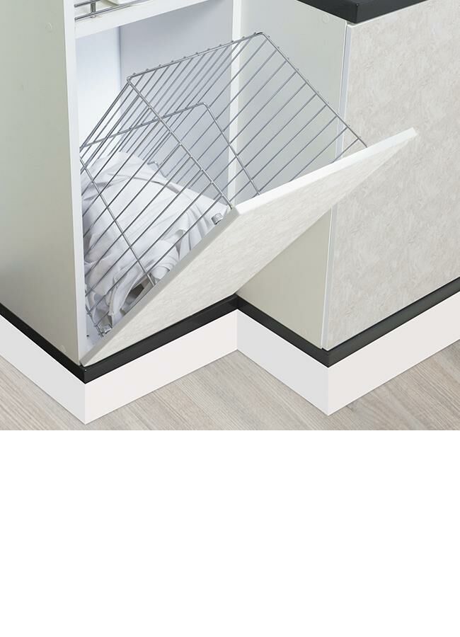 Starax Çamaşır Sepeti K.Monte 50 cm 43x29x50 S-8015-C