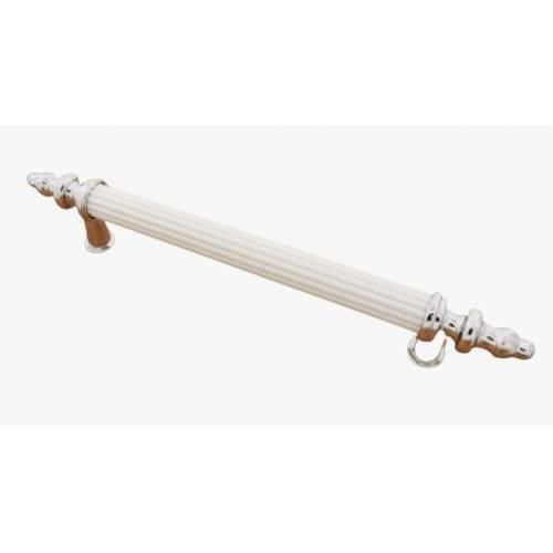 Metax Kumru Boy Kulp 192 mm Krom Beyaz