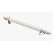 Metax Kumru Boy Kulp 192 mm Krom Beyaz