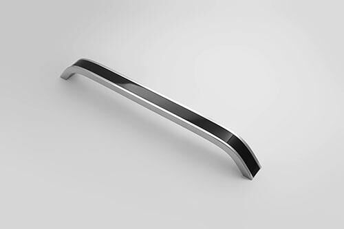 Profesyonel 761-231 160 mm CP-S Krom-Siyah Kulp