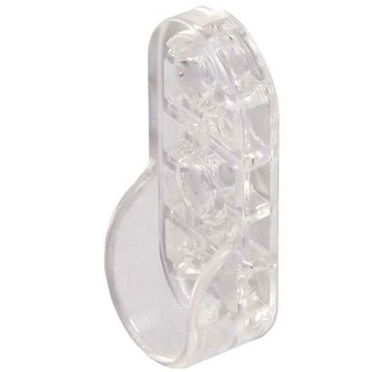 Dolap Askı Flanşı Şeffaf 16 mm Oval Metali