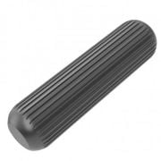 Plastik Kavalye Siyah 8 mm 3 cm Metali