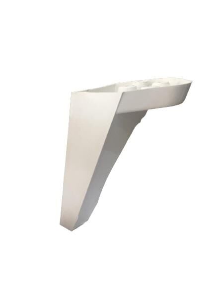 Mobilya Ayağı Defne Ayak 16 cm Beyaz Mesir