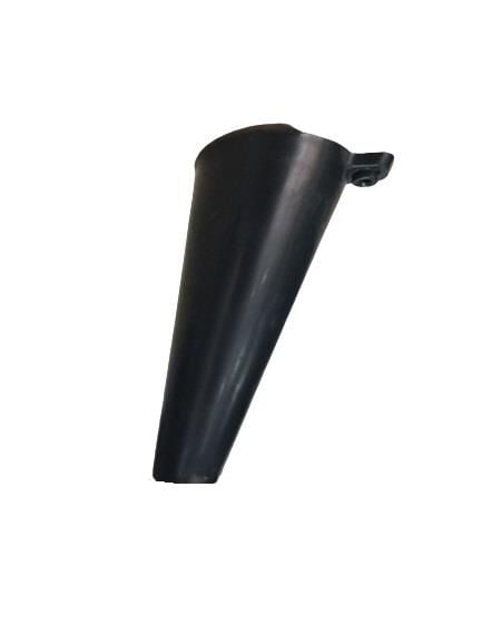 Mobilya Ayağı Konik Açılı Ayak 12 cm Siyah Mesir