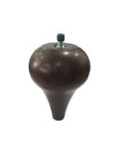 Mobilya Ayağı Damla Ayak 14 cm Wenge Civatalı Ayak Mesir