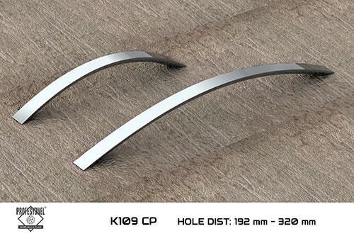 Profesyonel 670-K109 CP 160 mm Krom Kulp