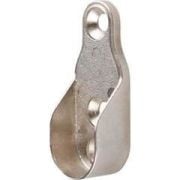 Dolap Askı Flanşı Metal 16 mm Oval