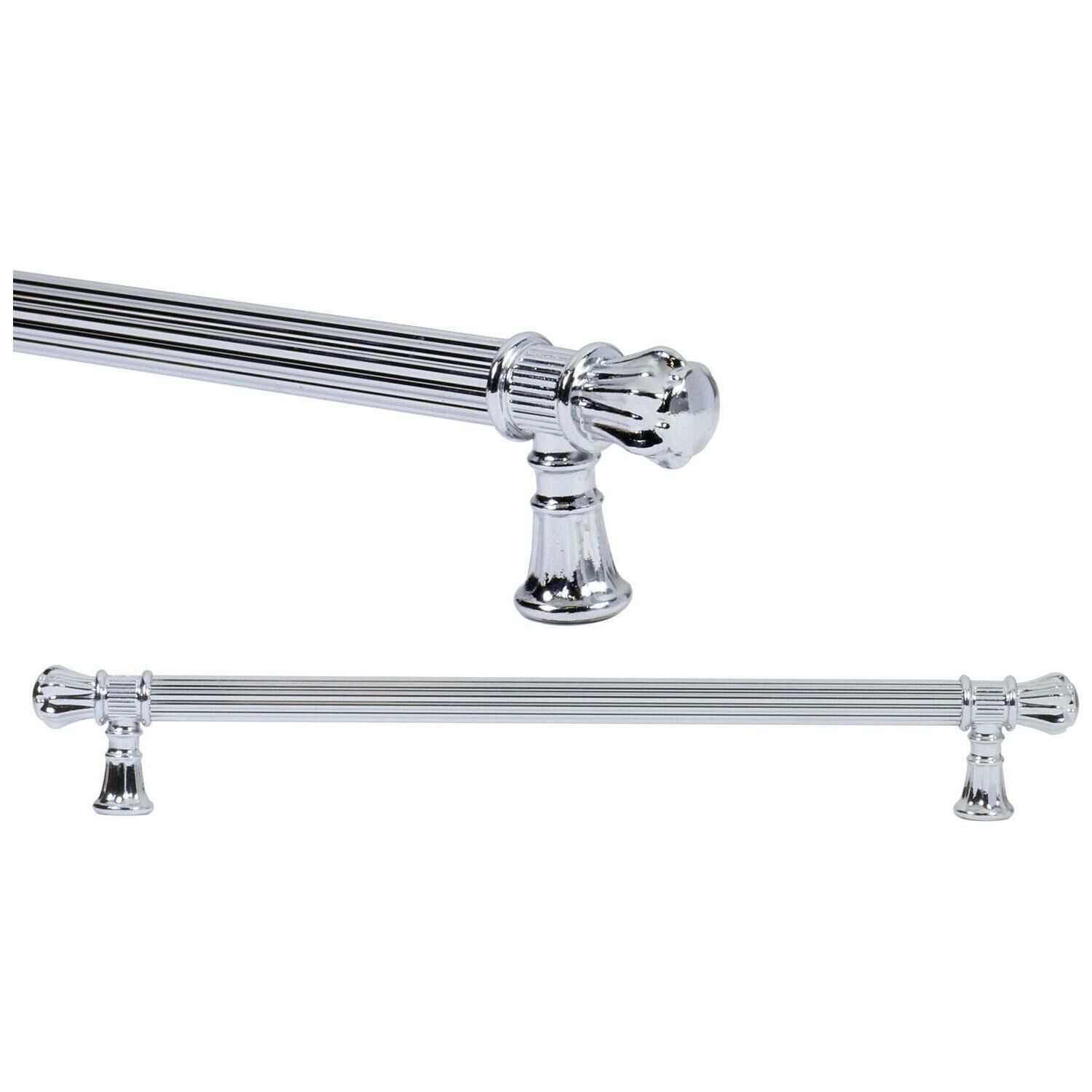 Nobel Akbatı Çizgili Kulp 160 mm Krom