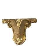 Oymalı Ayak 12 cm Altın