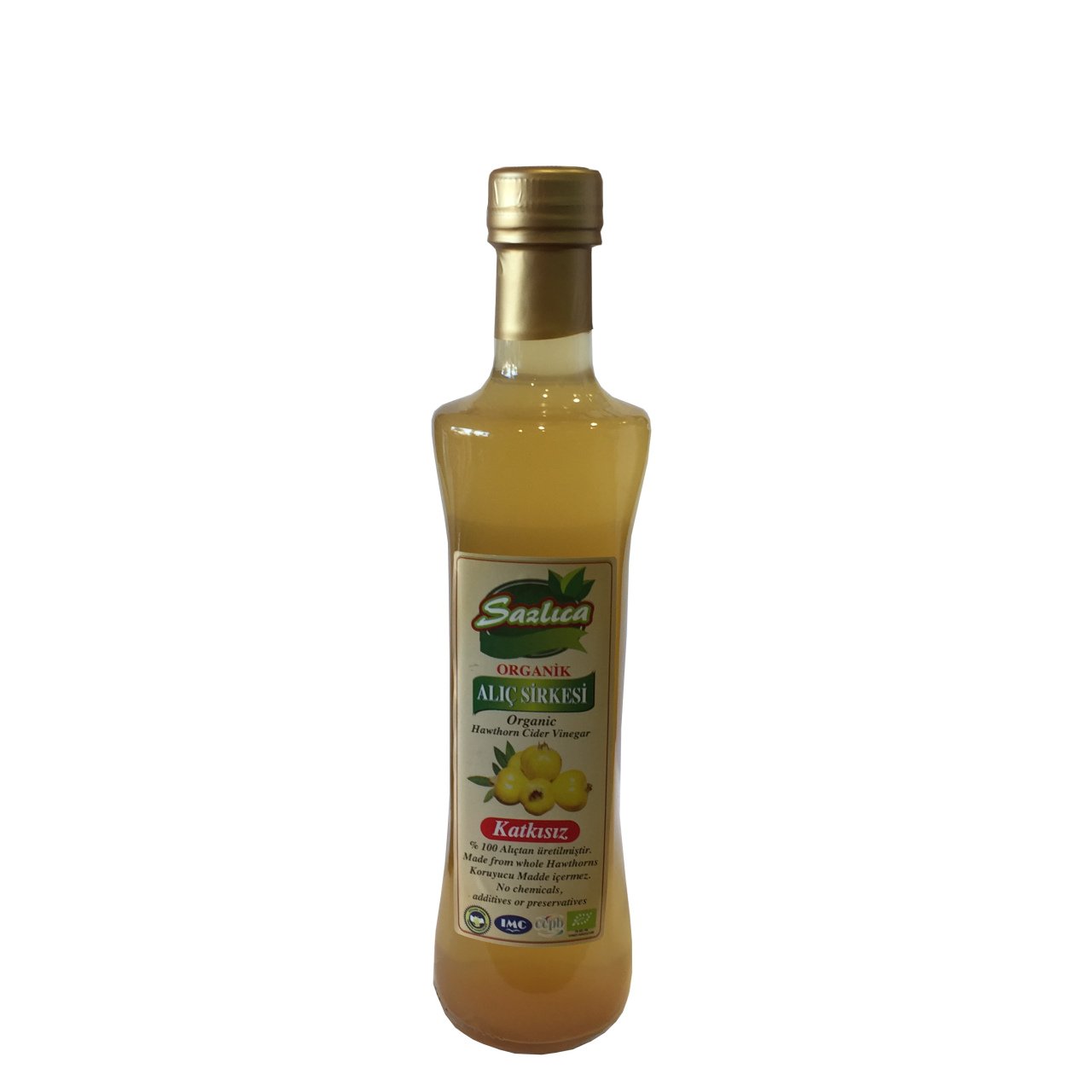 Sazlıca Organik Alıç Sirkesi ( 500 ml )