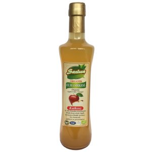 Sazlıca Organik Elma Sirkesi ( 500 ml )