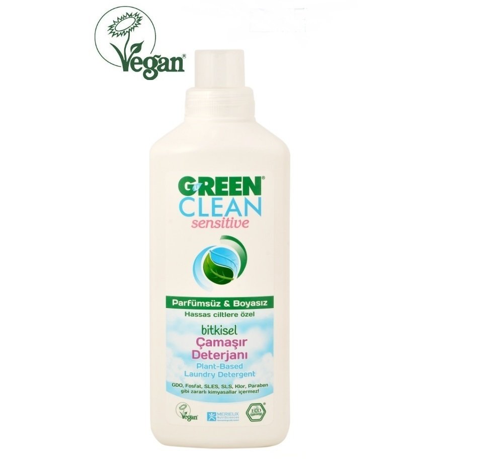 U Green Clean Sensitive Çamaşır Deterjanı ( 1 lt )