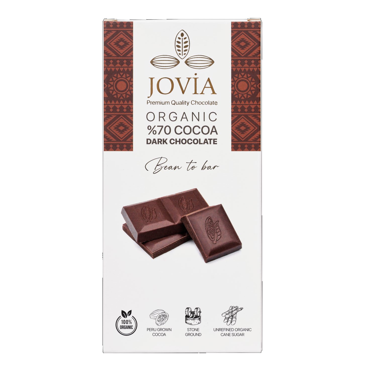 Jovia Organik Bitter Çikolata - %70 Kakao ( 85 g )