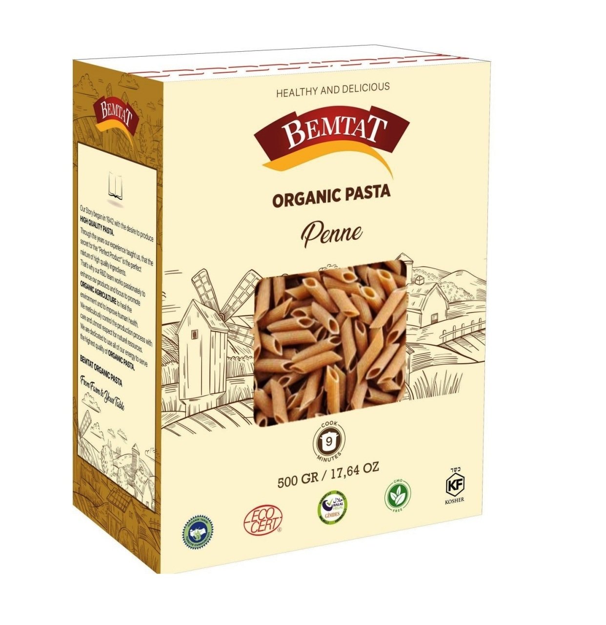 Bemtat Organik Kalem Makarna ( 350 g )