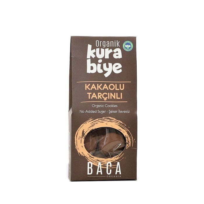 Baca Organik Kakaolu Tarçınlı Kurabiye ( 70 g )