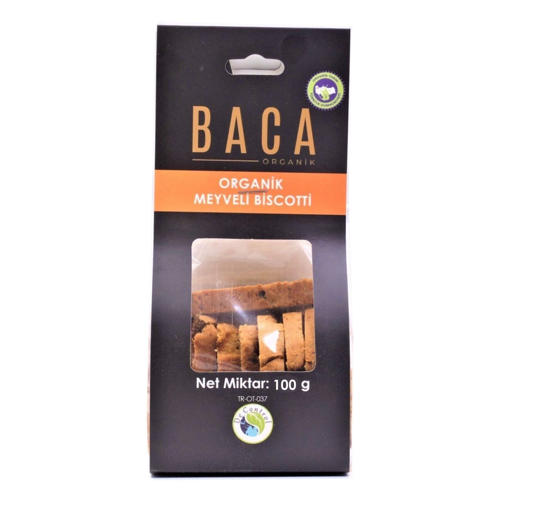 Baca Organik Meyveli Biscotti ( 70 g )