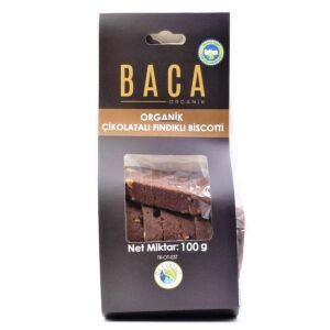 Baca Organik Çikolatalı Fındıklı Biscotti ( 70 g )