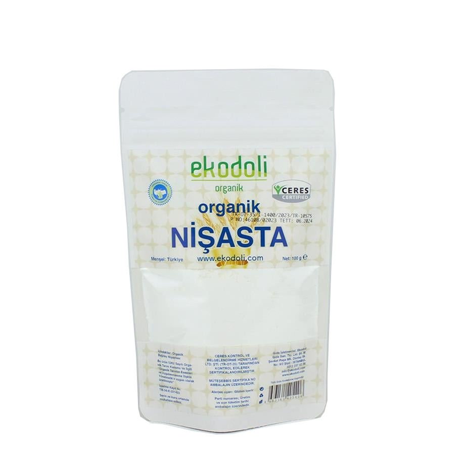 Ekodoli Organik Buğday Nişastası ( 100 g )