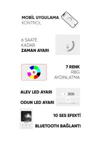 SC - 180 Elektrikli Şömine (Isıtmasız)