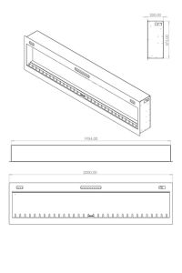 SK - 200 Elektrikli Şömine (Isıtmalı)