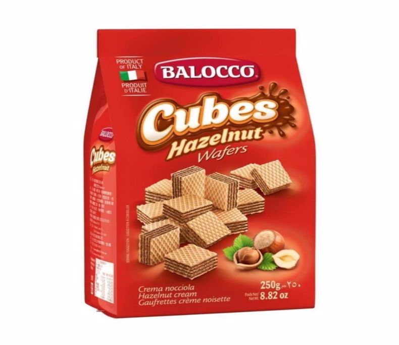 BALOCCO Fındıklı Gofret Küp Gofret 250 Gr