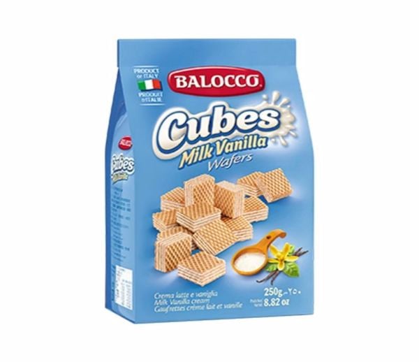 BALOCCO Vanilyalı Küp Gofret 250 Gr