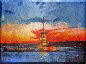 Missia Home Kız Kulesi Canvas Tablo