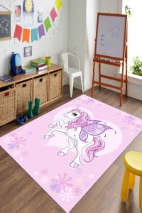 Missia Home Unicorn Desenli Dot Taban Dekoratif Halı