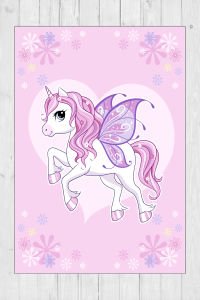 Missia Home Unicorn Desenli Dot Taban Dekoratif Halı