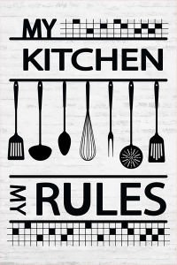 Missia Home Kitchen Rules Bambu Halı