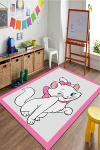 Missia Home Kedi Desenli Dekoratif Çocuk Halısı