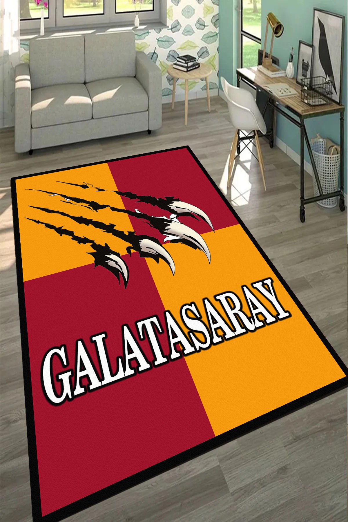 Missia Home Galatasaray Desenli Bambu Halı