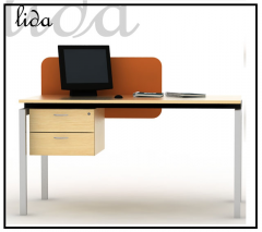 Ofis Masası  tekli veya dörtlü kullanılabilir