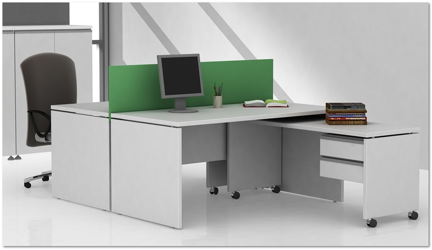 Ofis Masa Sistemleri İkili Çalışma Masası