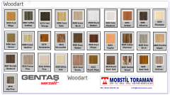 Werzalit Woodart Masa Tablası White Pine 4522