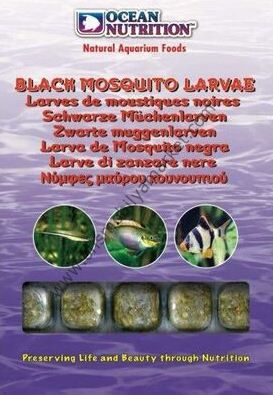 Ocean Nutrition Frozen Black Mosquito Larvae Siyah Sivrisinek Larvası