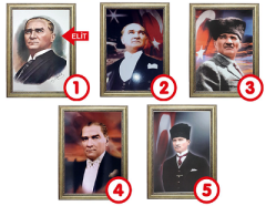 Atatürk Posterleri Elit Çerçeveli