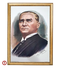 Atatürk Posterleri Elit Çerçeveli