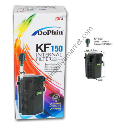 Dophin KF-150 İç Filtre 150l/h
