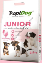 TROPIDOG PREMIUM JUNIOR S&M TURKEY&RICE