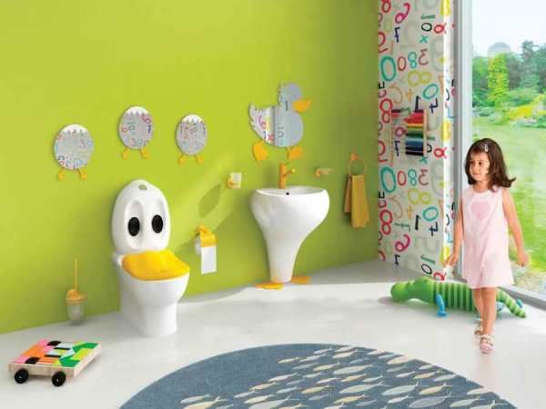 We Open the Bathrooms to Our Children with the Creavit Ducky Series
